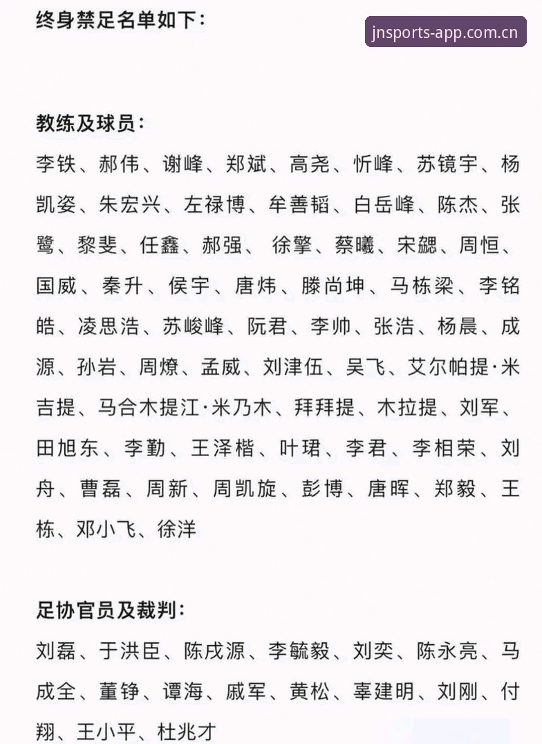 江南运动鞋耐磨吗 中国足球反腐风暴深度评测:第三批禁足名单背后的行业净化信号